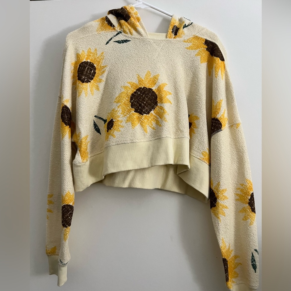 Urban outfitter cropped sweatshirt